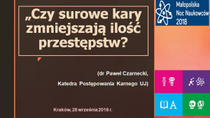 Czy surowe kary zmniejszają ilość przestępstw?