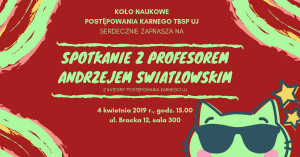 Spotkanie z Prof. A. Światłowskim