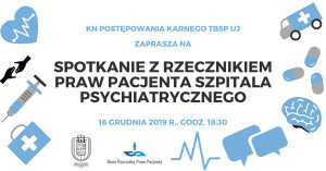 Spotkanie z Rzecznikiem Praw Pacjenta