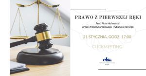 Spotkanie z prof. Piotrem Hofmańskim – 21 stycznia 2022 r.