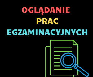 Wyniki i termin oglądania prac z egzaminu 25-09-2026