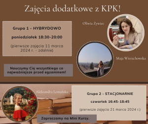 Zajęcia dodatkowe z KPK z Sekcją TBSP