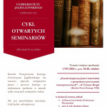 Zasada dyspozycyjności materialnej w perspektywie porozumień karnoprocesowych – 17. Seminarium Otwarte Katedry Postępowania Karnego UJ.