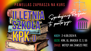 II Letnia Szkoła KPK-u 2-4.09.2024