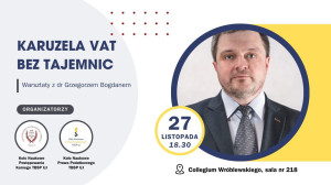 Spotkanie z dr. Grzegorzem Bogdanem – 27.11.2024 r.