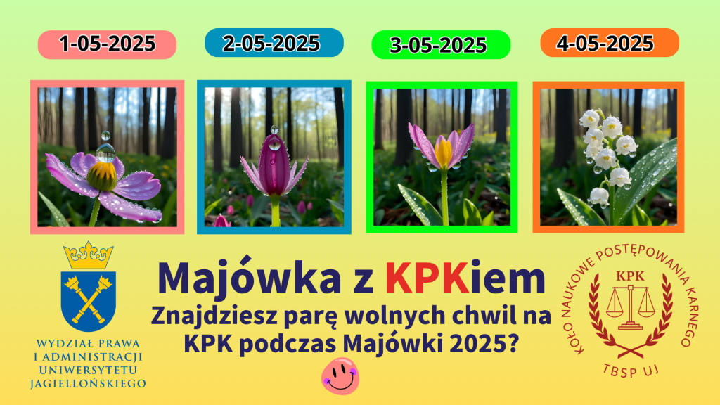Majówka z KPK-iem. 30-04.2025-4.05.2025
