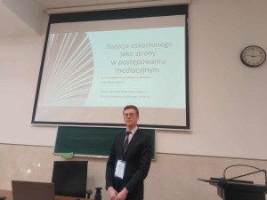 Wystąpienie mgr. Macieja Babuli na konferencji międzynarodowej- 21.11.2025