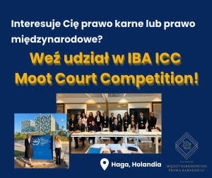 Rekrutacja do IBA ICC Moot 2027
