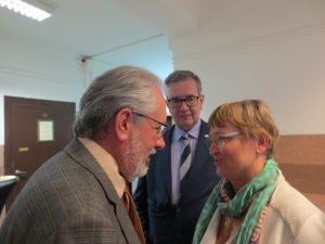 Prof. J. Korczak, Prof. I. Niżnik-Dobosz oraz Prof. P. Dobosz